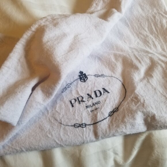 Authentic Prada Canvas and Leather Bag - Picture 10 of 10
